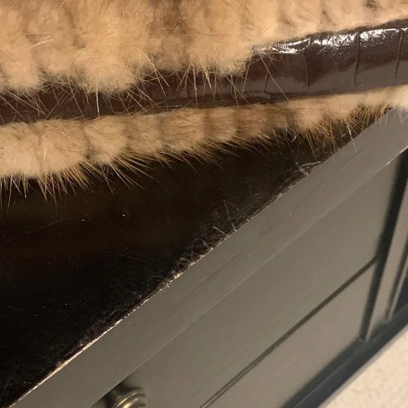 Paolo Masi Tan Fur Clutch - Picture 4 of 4